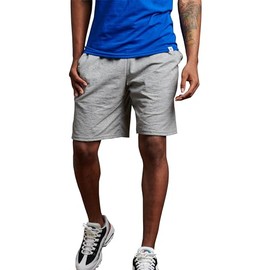 Russell Athletic Men's Basic Cotton Jersey Short with Pockets, Oxford, 4X-Large