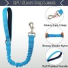 Boswany 2FT Bungee Dog Leash Short Traffic Training Lead Large