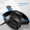 Waterproof Over-Ear Headphones,V5.0 HD Stereo Sound Wireless Headphones with Mic,