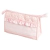 Filet - Trousse con cerniera in tessuto trapuntato | Ideale