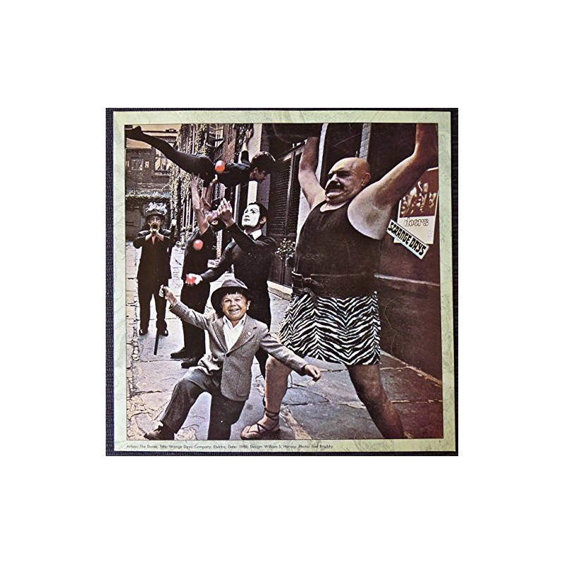 The Doors - Strange Days - Vintage Album Cover Poster