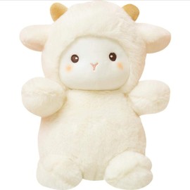 Ruzucoda Plush Sheep Stuffed Animals Lamb Toys Dolls Decorations White 8 Inches