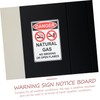 VILLFUL Public No Smoking Sign Caution Sign Wall Mounted Non-smoking