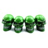 Bashineng Cars Tires Valve Stem Caps Cover Dustproof Cool Skull
