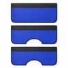 3-Piece Magnetic PU Leather Car Fender Cover Set for Auto