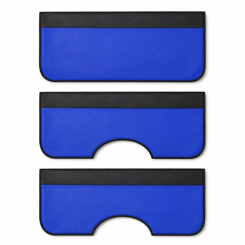 3-Piece Magnetic PU Leather Car Fender Cover Set for Auto