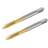 TOP-VIGOR 2Pcs M6 x 1mm Spiral Point Plug Thread Tap,