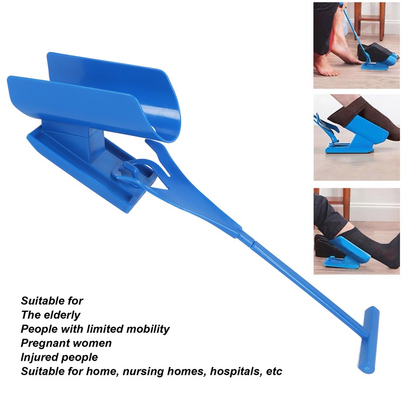 Sock Slider Household Plastic Ergonomic Sock Aid Kit Assist Device