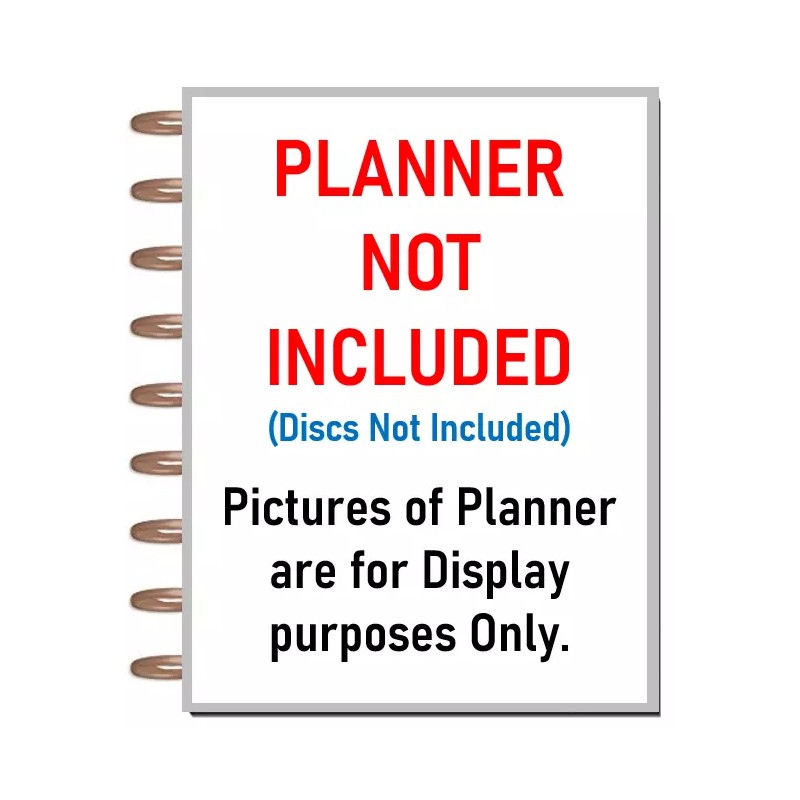 Handmade Packing List Two Sided Dashboard Insert for use with