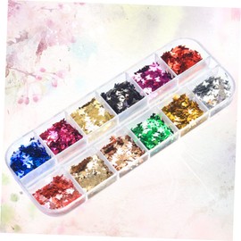 FOMIYES Nail Art Sequins of Decorative Sequins for Manicure for Parties and Home Decor Easy to Apply Nail Beauty Stickers for Women and Girls