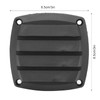 Joyzan Louvered Boat Vent, Marine Flush Plastic Thru Vent Hull