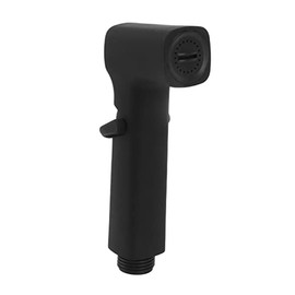 Tissting Bidet Sprayer Head G1/2 Thread Black Handheld Nozzle for Toilet and Bathroom - Easy to Use Water-Saving Hand Held Bidet for Feminine Wash, Baby Care, and Pet Cleaning