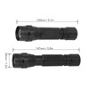 IR LED Flashlight Weatherproof Zoomable 850nm Infrared Flashlight for Hunting