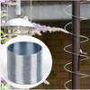 Granmagazz Metal Squirrel Barrier Squirrel Guard, Squirrel Proof Spring Device,Wrap
