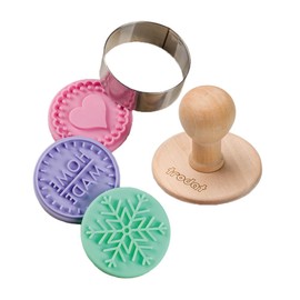 Trodat 204905 Wooden Cookie Stamp Set