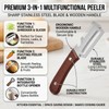 Julienne Peeler,Elite Vegetable Peeler,Elite Peeler and Shredder,Multifunctional Vegetable Peeler,For Fruit