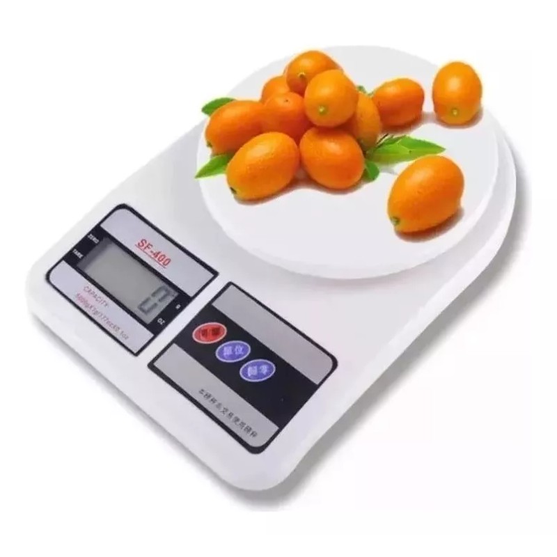 ML 1 Bascula Cocina + Set De Tazas Medidoras Repostería