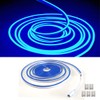 dobestyou Blue Neon LED Strip Lights，5M 12V DC 600 SMD2835