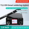 QUECOO T12-959 Soldering Iron Station Kit, LCD Screen with T12