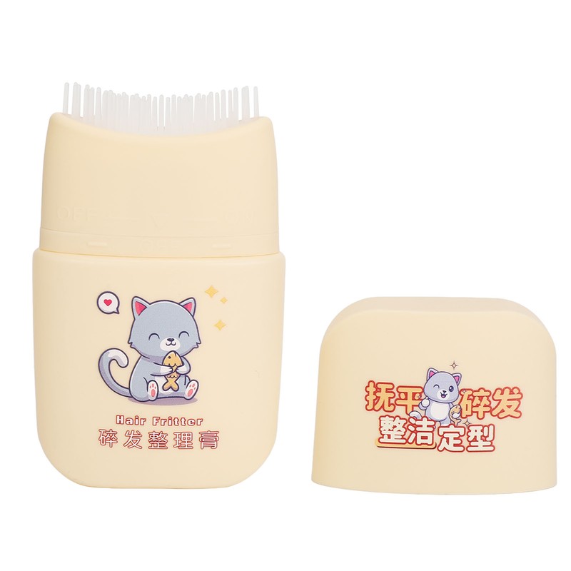 Kids Broken Hair Finishing Stick 80ml Portable Anti Frizz Comb