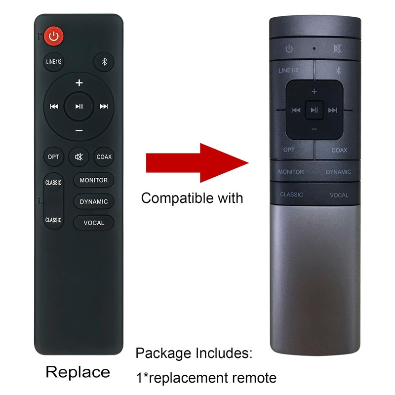 RCA10A Replacement Remote Compatible with Edifier Bookshelf Speakers S2000MKIII