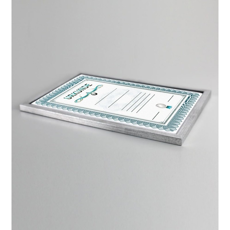 IDEAL TREND Plexi S111 Wooden Document Picture Frame Certificate Diploma