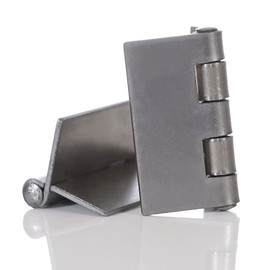 Bobco Metals 3" Heavy Duty Weldable Hinges | Steel Butt Hinge Design for Heavy Gates & Doors | Long Lasting - Corrosion & Rust Resistant - 5 Pair