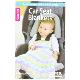 LEISURE ARTS LA-75469 Crochet Car Seat Blankets Book