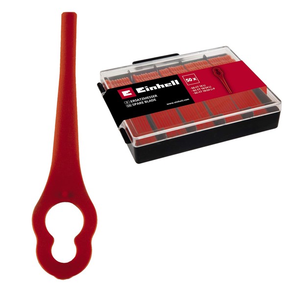 Einhell Replacement Strimmer Blades (50pcs) - Plastic Blade Set For