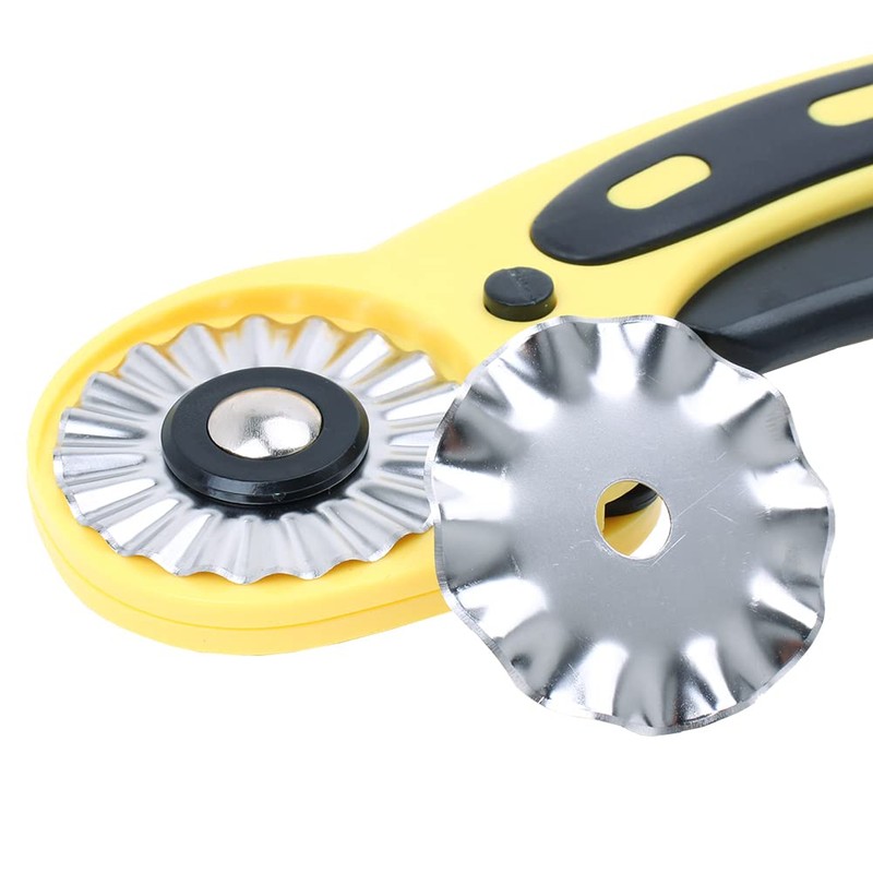 AUTOTOOLHOME 45mm Rotary Cutter Set with 9 Pack Replacement Rotary