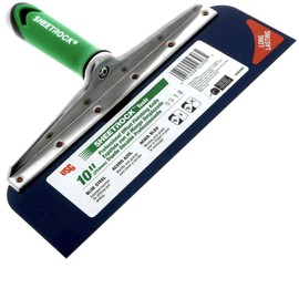 USG Sheetrock Offset Drywall Taping Knife - Blue Steel Blade (10-Inch)