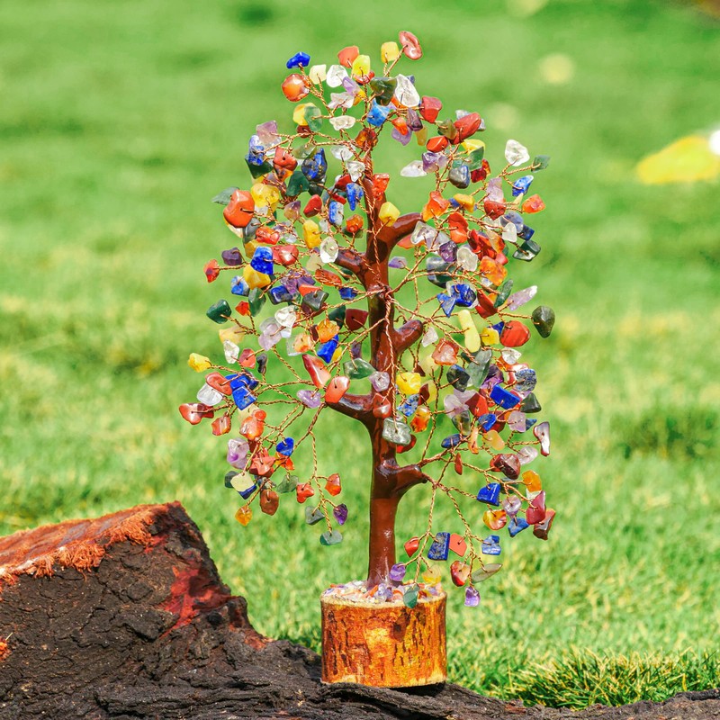 Mix Crystals Tree - Crystals and Gemstones - Chakra Tree