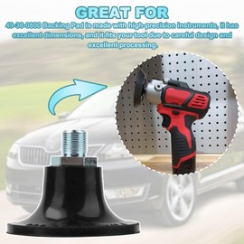 Aulpq 49-36-0800 Fits for Milwau-kee 2438-20 M12 Polisher 2" Backing Pad