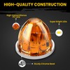 Aila 4Pcs Amber Watermelon LED Marker Lights for Truck, Dual