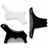 Tomedeks 3 Pezzi Modello per Barba Strumento per Modellare, Template