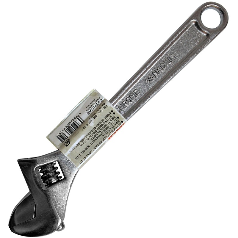 Bigman JIS Standard Monkey Wrench, 9.8 inches (250 mm), BM-25JM,