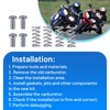 Carburetor Repair Rebuild Kit Gaskets Jets Fits for Yamaha YZF