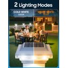 KOOPER 4x4 Solar Post Cap Lights Outdoor, 6 Pack Brighter