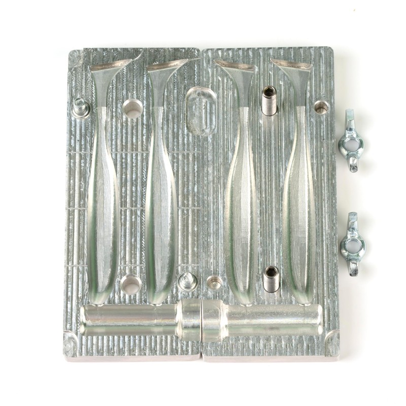 best_nj Soft Plastiс Lure Making Injection Fishing Mold Easy Shiner