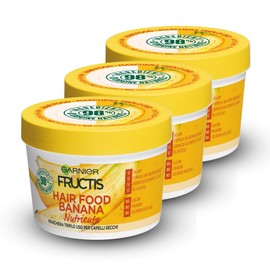 Garnier Fructis Hair Food 3-in-1 Mask with Vegan Formula 390 ml Banana