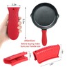 8 Pcs Non-Slip Silicone Hot Handle Holder & Assist Grips,