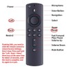 GOUYESHO Replacement Voice Remote Control for Fire Smart TVs Stick