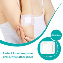 General Medi Sterile Island Dressing Bordered Gauze – 100 Count, 2.4" x 2.75" Gauze Pads, Wound Care Pad with Adhesive Border - Sterile, Soft & Highly Absorbent Medical Grade Dressing Pad