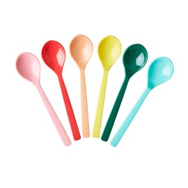 Melamine Teaspoon - Multi - Dance Out Colours