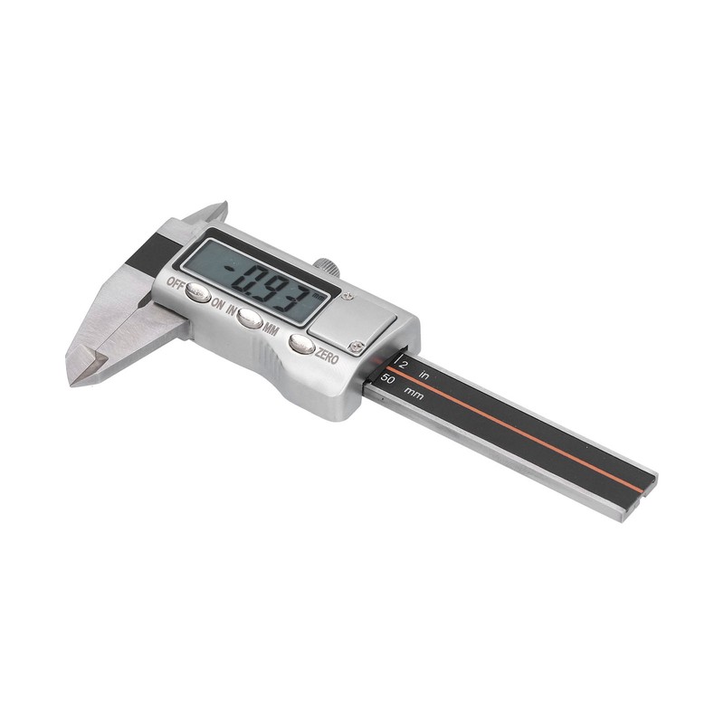 Vernier Caliper 0‑50mm Portable Mini Digital Wear Resistance Rust Industrial