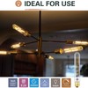 Leools Dimmable E26 LED Bulb 8W Equal 75 Watt Light