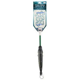 Gibson Fish BBQ Spatula, Includes Bottle Opener and Convenient Hanging Hook