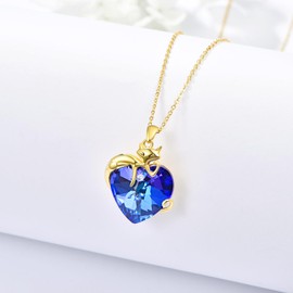 Dreamboat Cat Gold Necklace Sterling Silver 18K Gold Plated Cat Necklace Cat Heart Pendant Cat Jewelry for Women Her