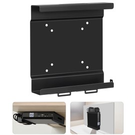 Mini PC Mount Compatible with Dell OptiPlex Micro Form Factor Case, Wall VESA and Under Desk Mount Fits MFF 3040,3046,3050,3060,3070,3080,5050,5060,5070,7040,7050,7060, 7070 and More