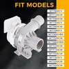 AHA75673404 AHA75673402 Washer Drain Pump Assembly, Replaces AP6978814 PS12748410 Compatible